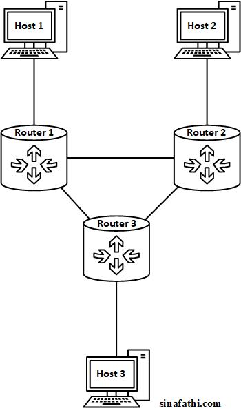 Figure 1. Network layout.